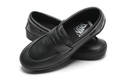 Vans Skate Loafer Black Leather