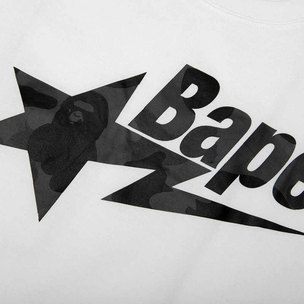 Color Camo Bape Sta Tank Top White