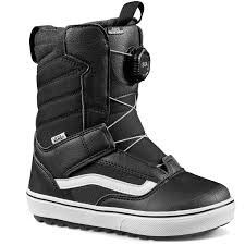 Vans Juvie Linerless 2025 Black White Snowboard Boot
