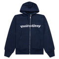 Mirror Zip Hoodie Navy