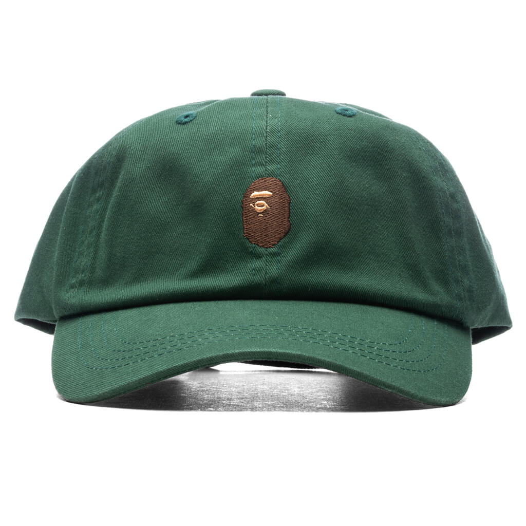 One Point Panel Cap Green