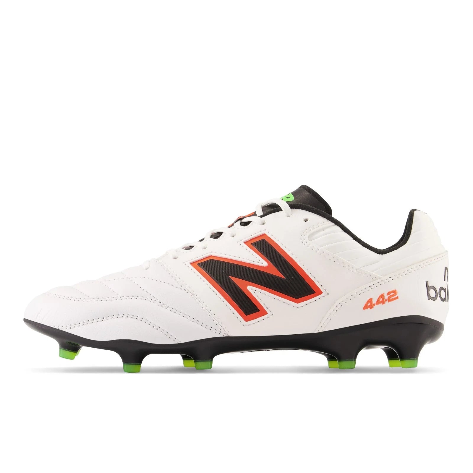 New Balance 442 Pro FG V2 Firm Ground Soccer Cleats White