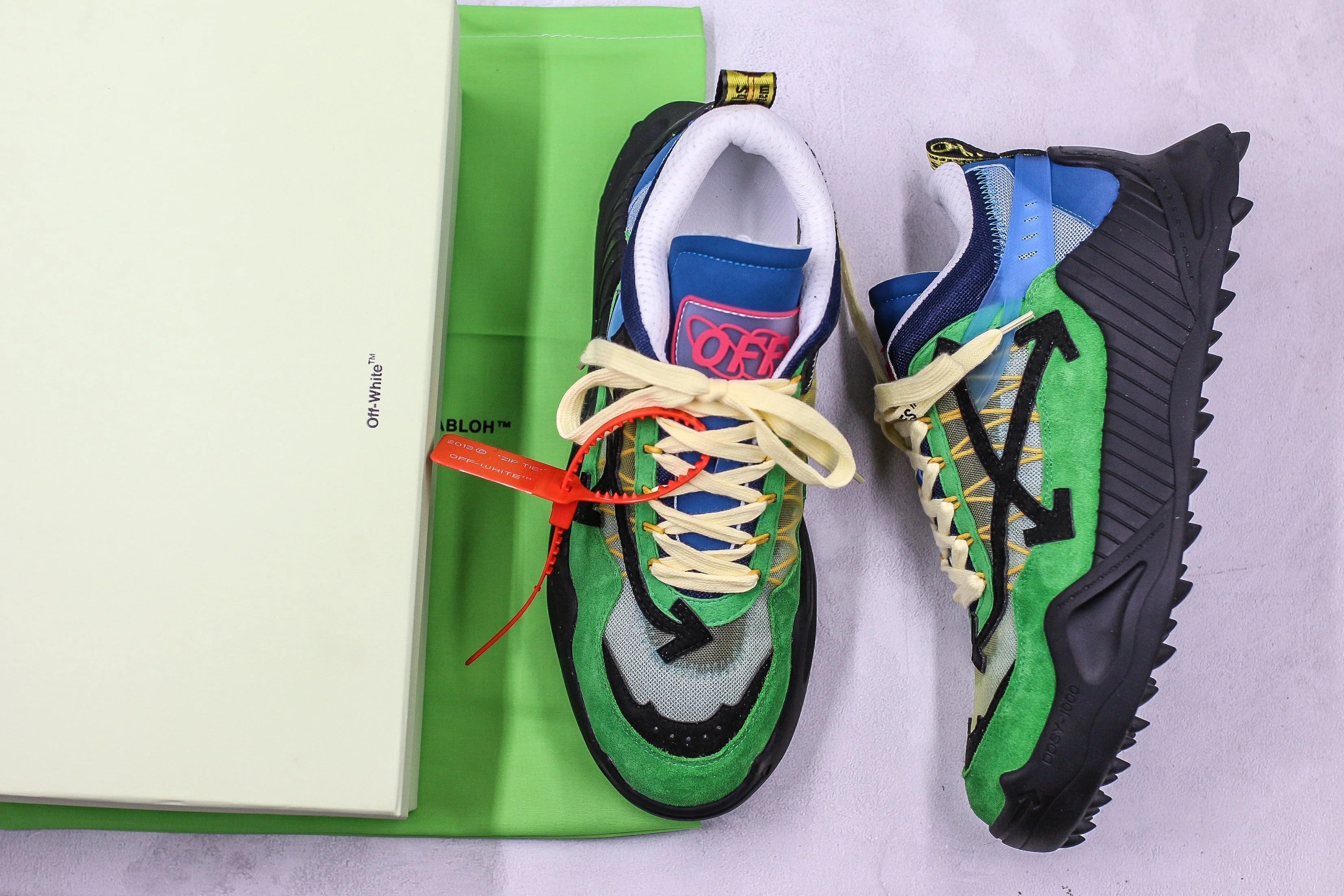Off White Odsy 1000 Green FW19