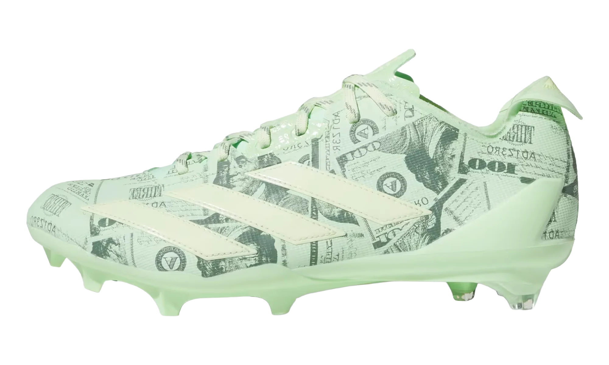 Adizero Electric II Football Cleats "Money Print" JQ3980