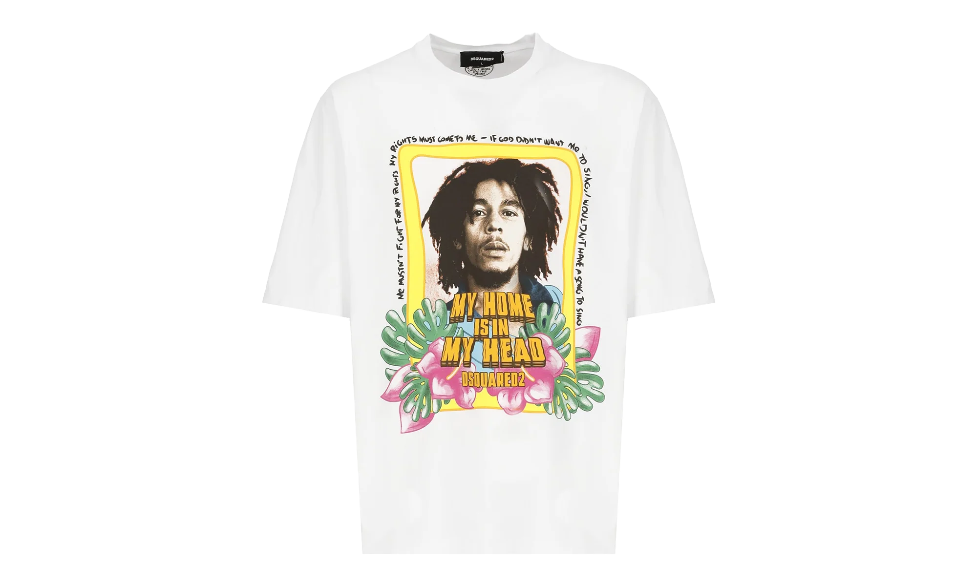 Bob Marley Skater T-Shirt "White" S71GD1270S22427100