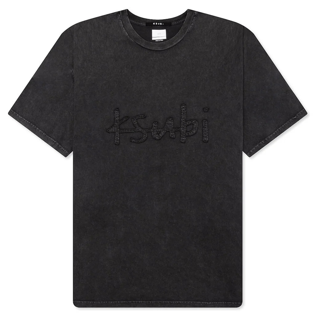 Biggie S S Tee Faded Black