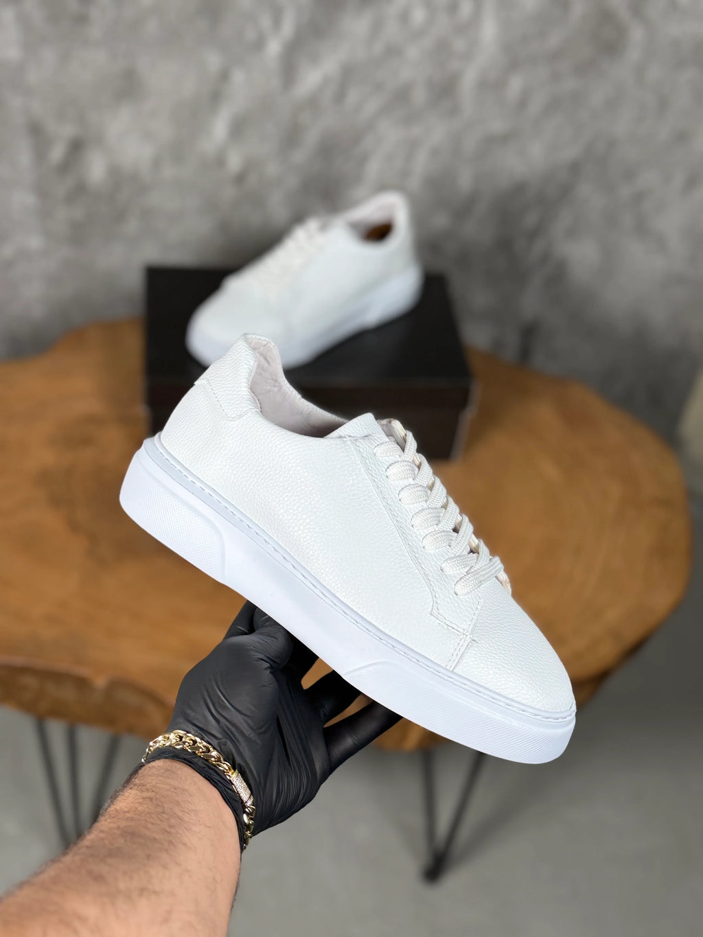 SARAR CASUAL SPOR SİYAH BEYAZ TABANLI 3