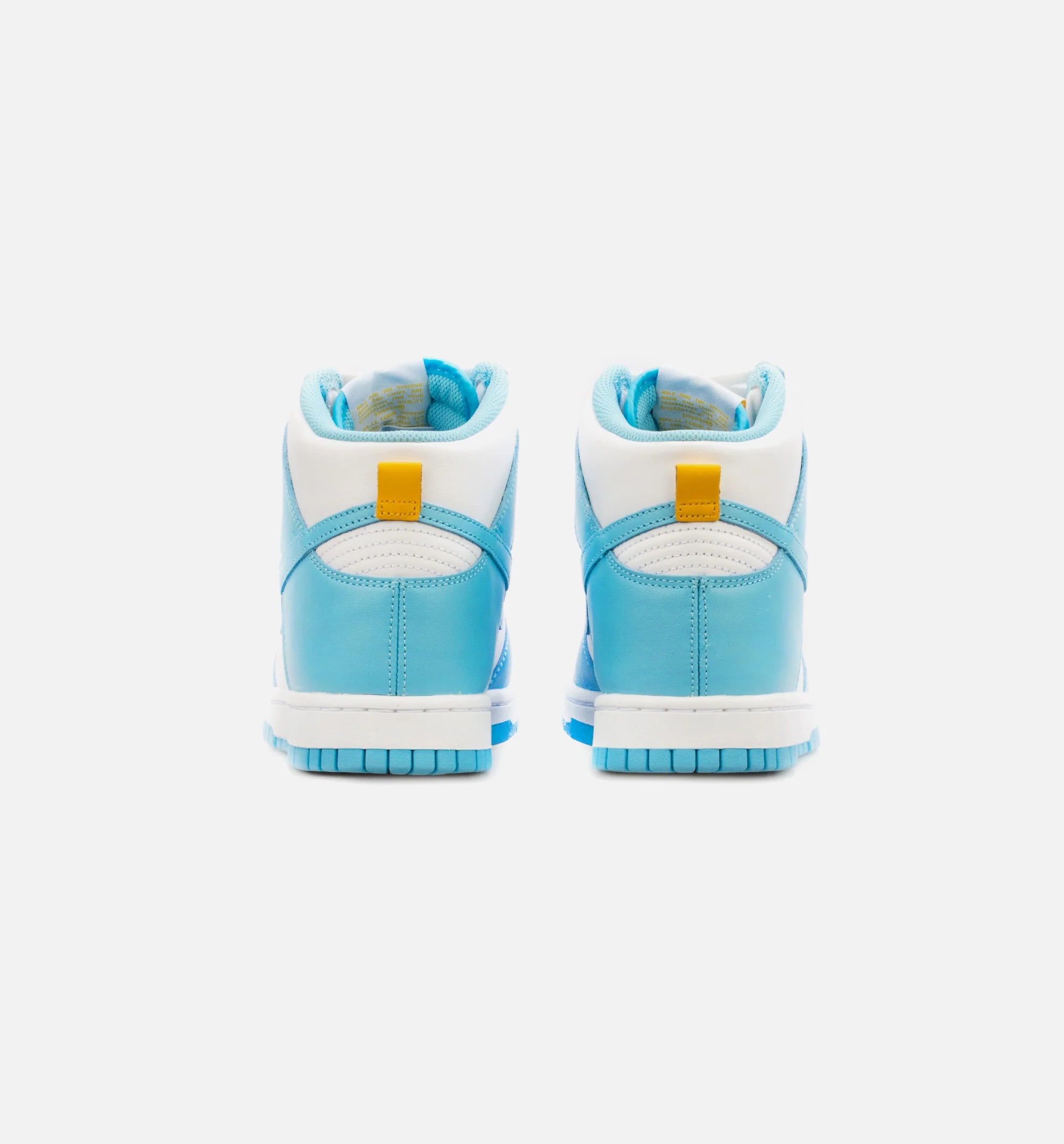 Dunk High Blue Chill Mens Basketball Shoe Blue White