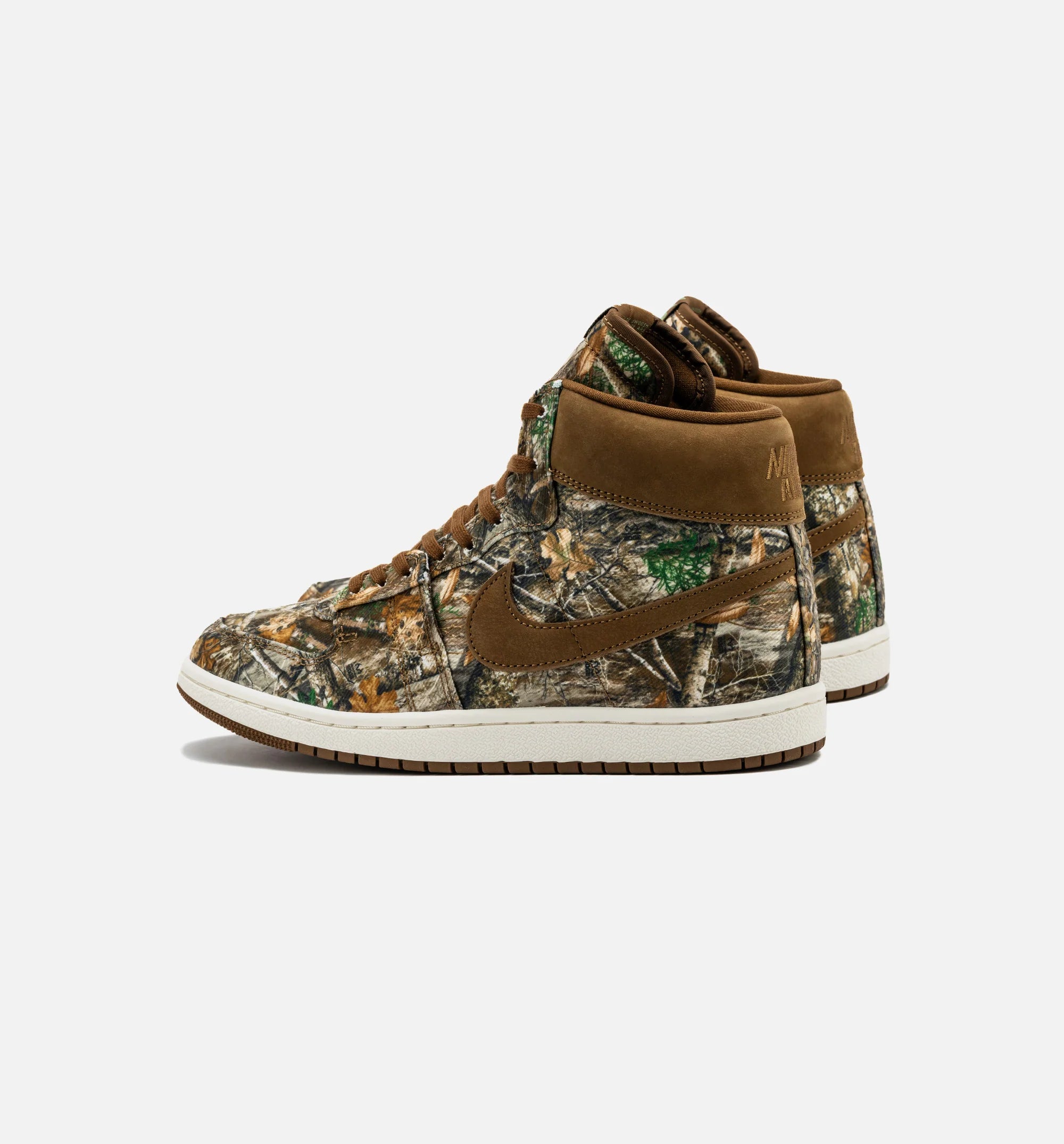 Air Ship Realtree Camo Mens Lifestyle Shoe Oil Green Military Brown Sail
