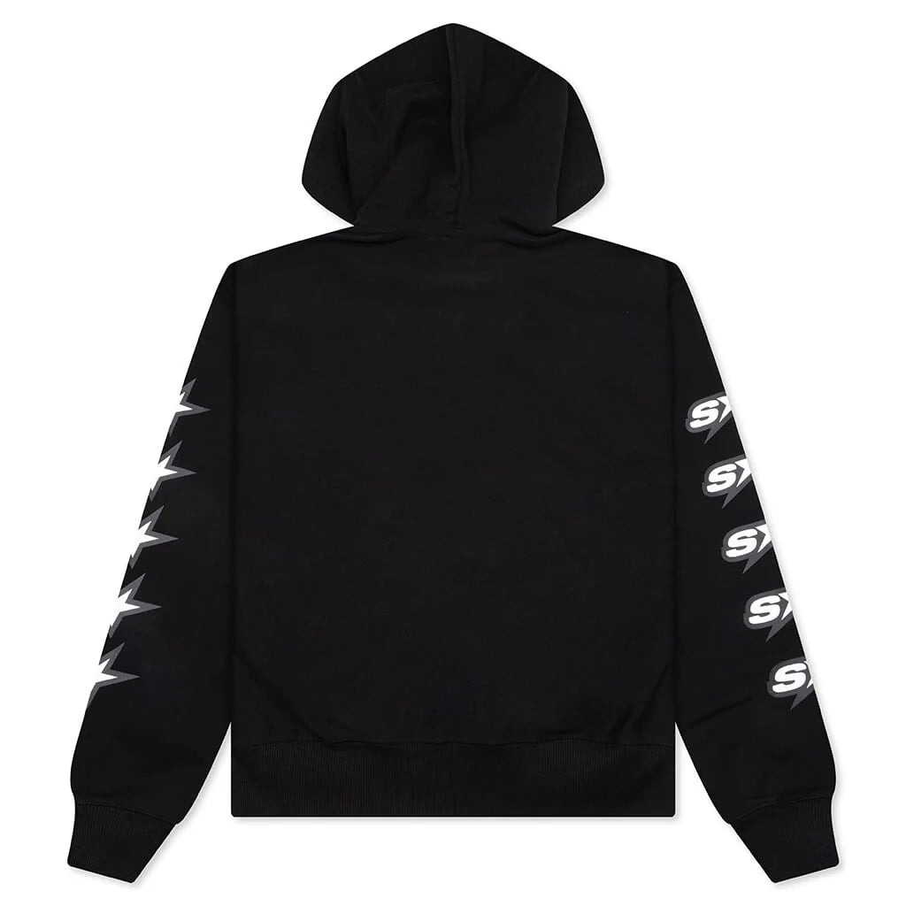 Speedway Zip Hoodie Black