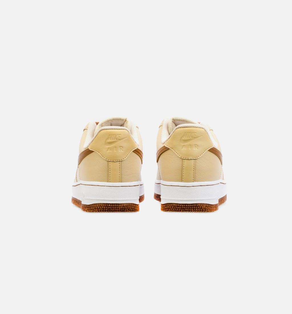 Air Force 1 Low Inspected By Swoosh Mens Lifestyle Shoe Beige Brown