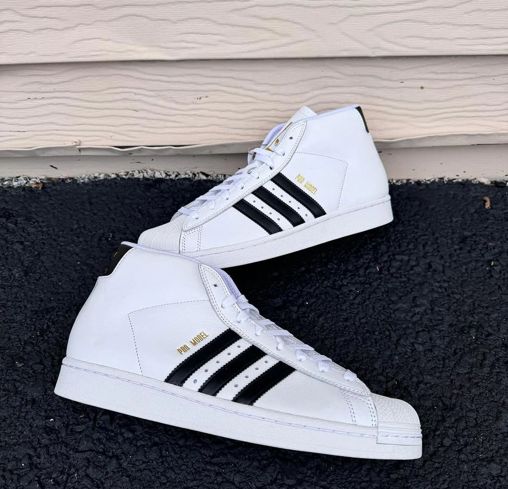 Adidas Pro Model ADV White Black Gold