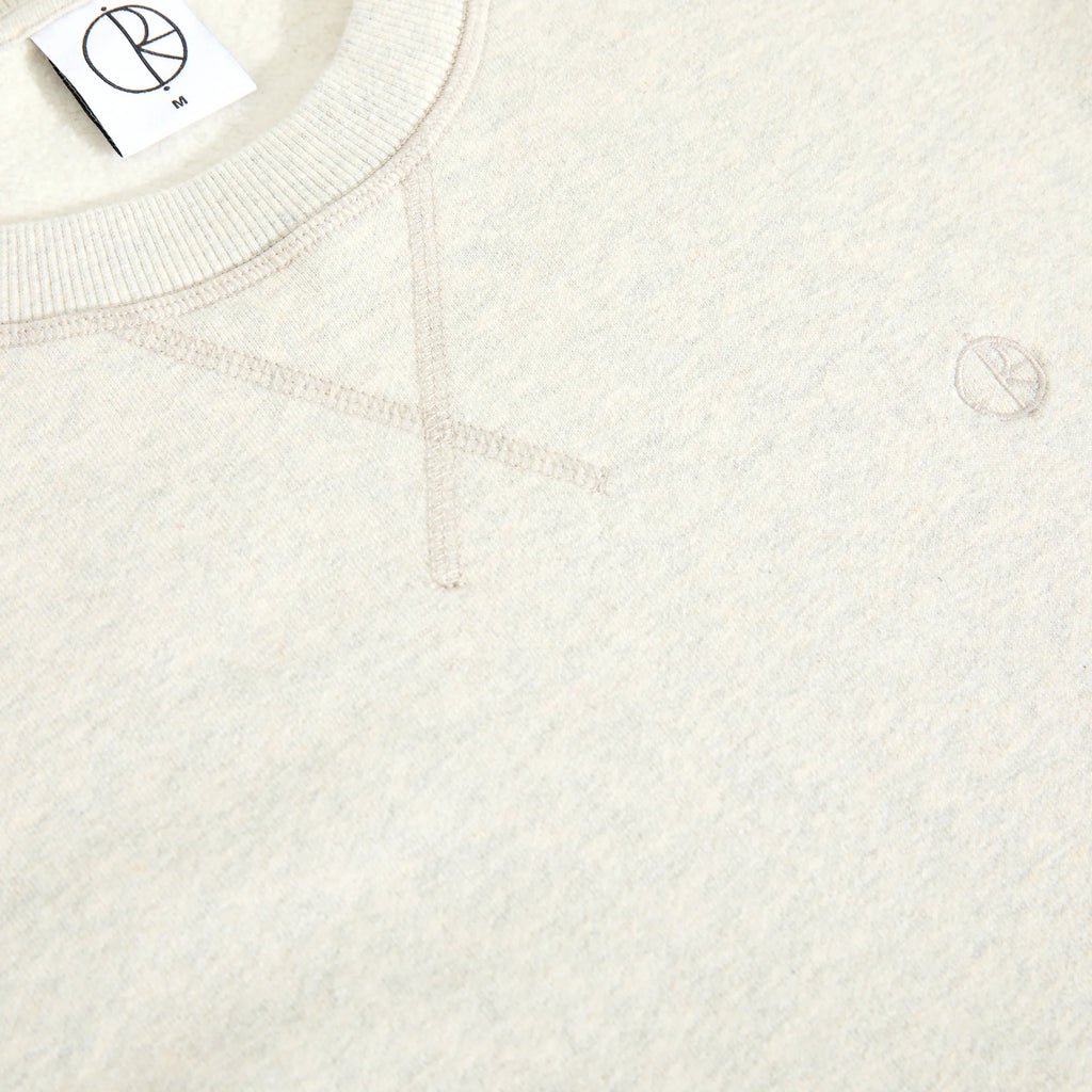 Polar Frankie Crew Neck Ivory Grey Melange