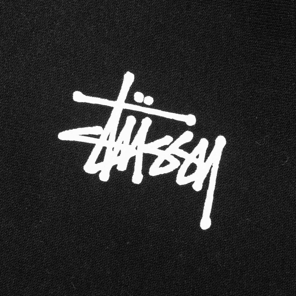Basic Zip Hoodie Black