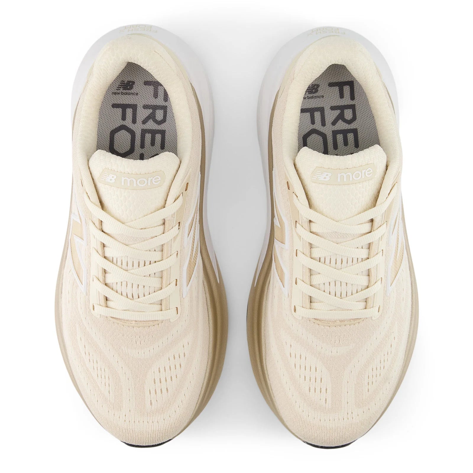 Women's Fresh Foam X More v6 in Permafrost with Bisque and NB 103 White