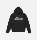 Classic Hoodie Mens Hoodie Black White