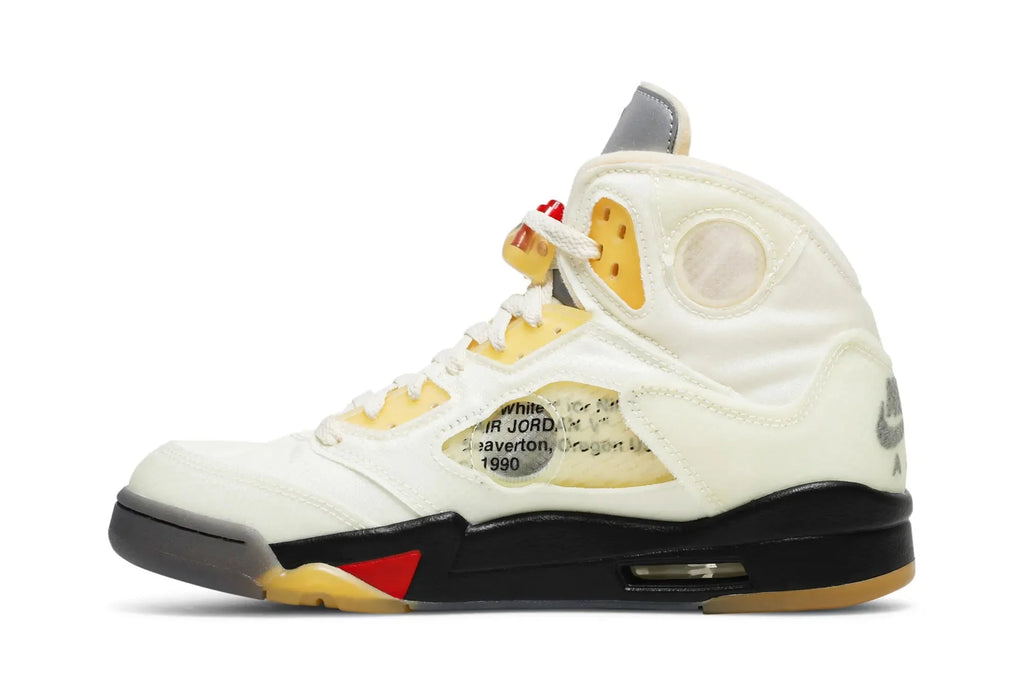 Off White x Jordan 5 SP Sail
