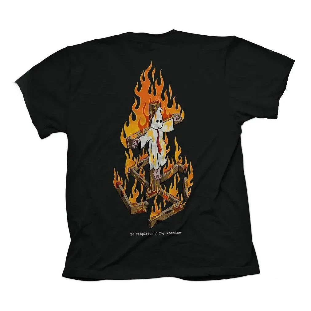 Toy Machine Charred Tee Black