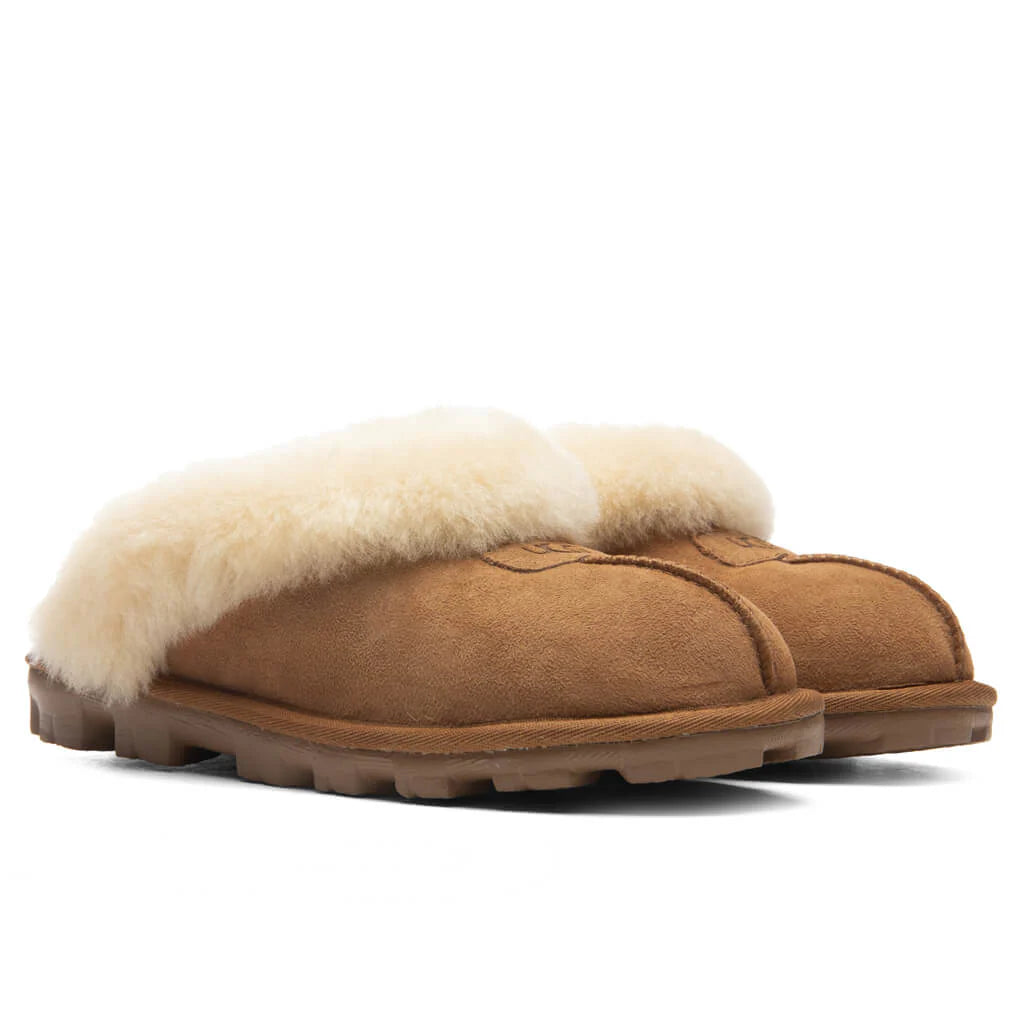 Womens Coquette Slipper Chestnut