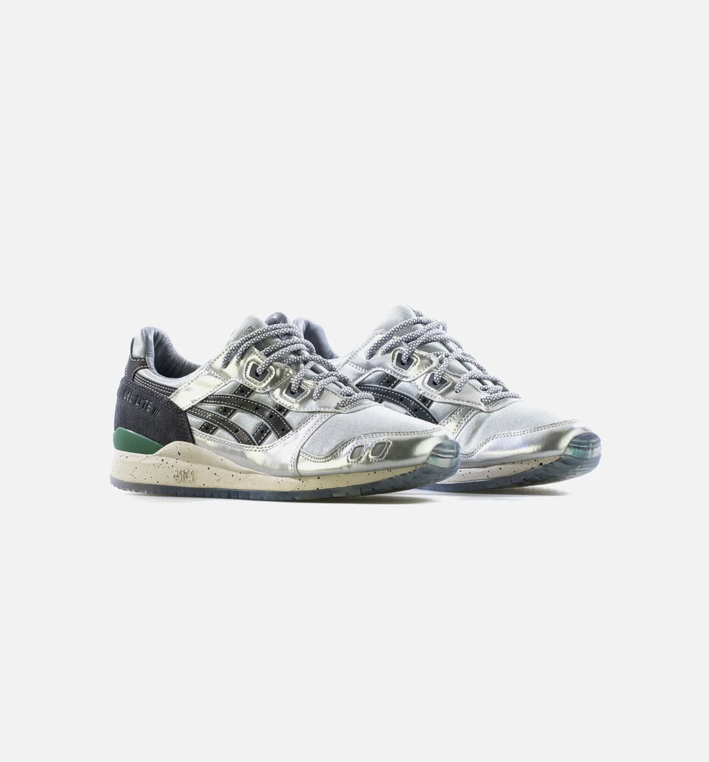 Sneaker Lah Gel Lyte III OG Mens Lifestyle Shoe Grey Silver Green