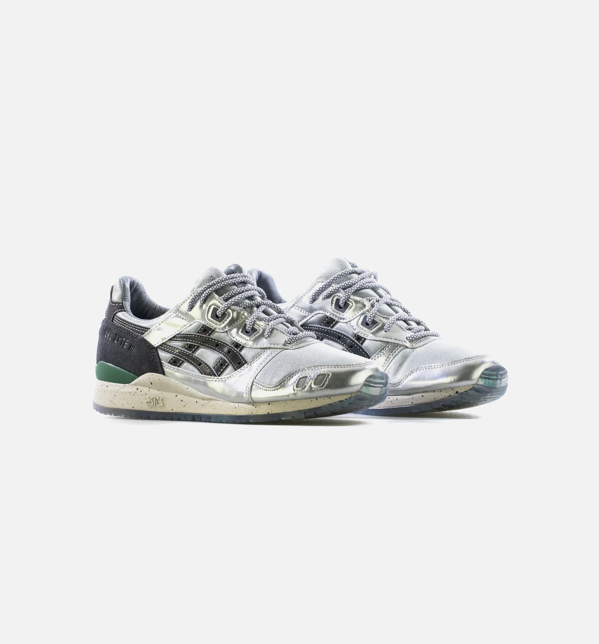 Sneaker Lah Gel Lyte III OG Mens Lifestyle Shoe Grey Silver Green