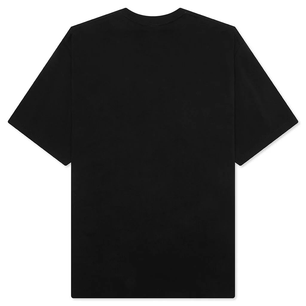 Pixal College Relaxed Fit Tee Black