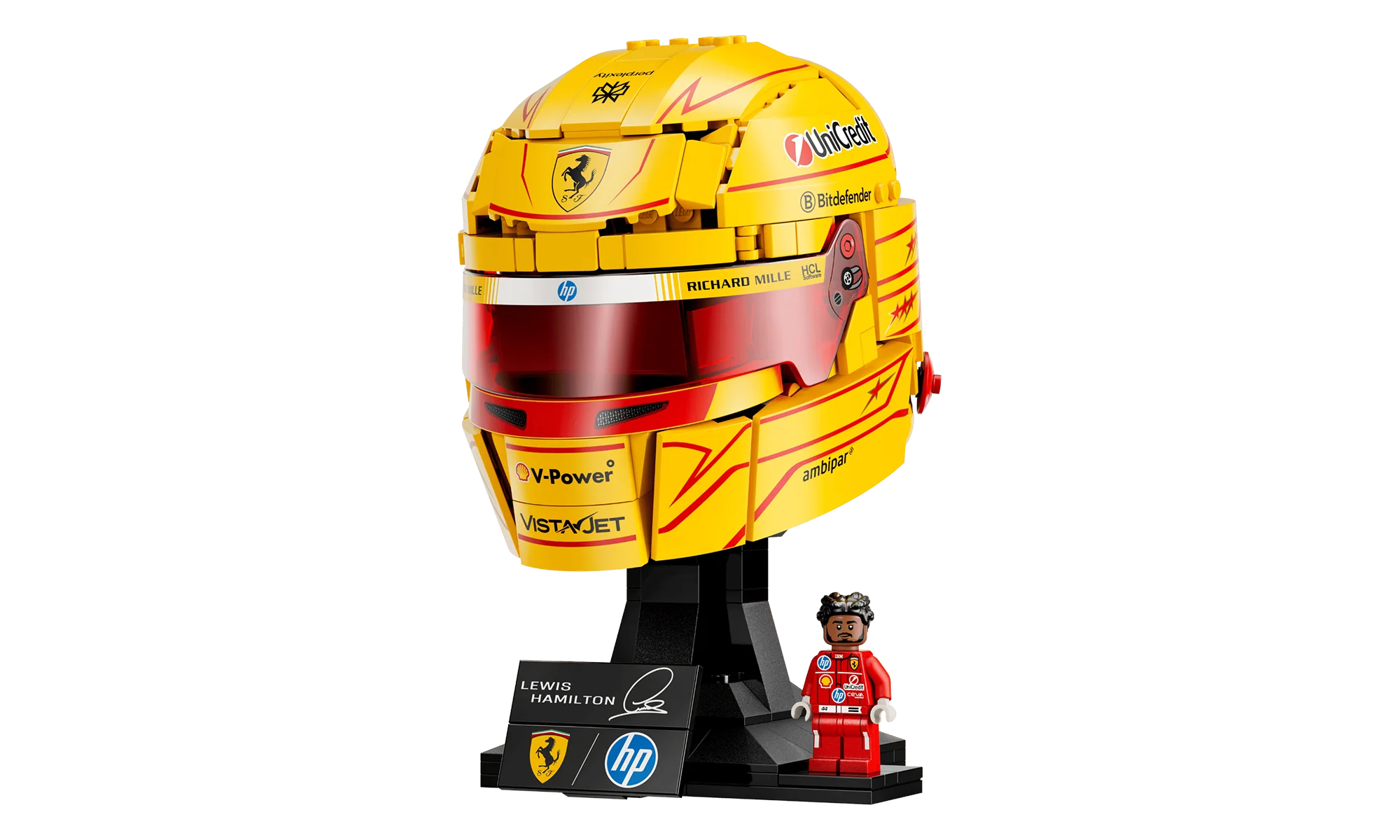 Scuderia Ferrari HP Lewis Hamilton Helmet "Yellow" 43022