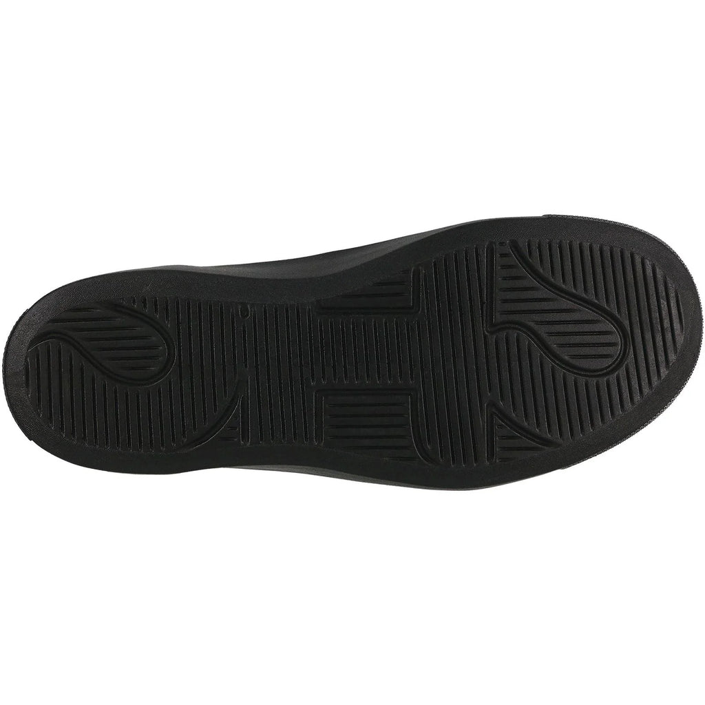 Men's High Street Lace Up Sneaker in Matte Black