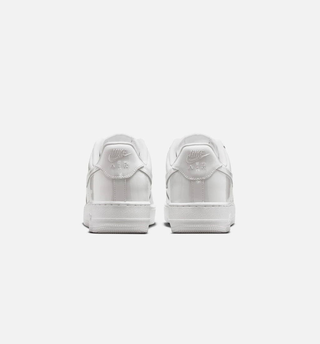 Air Force 1 07 Patent Leather Mens Lifestyle Shoe White