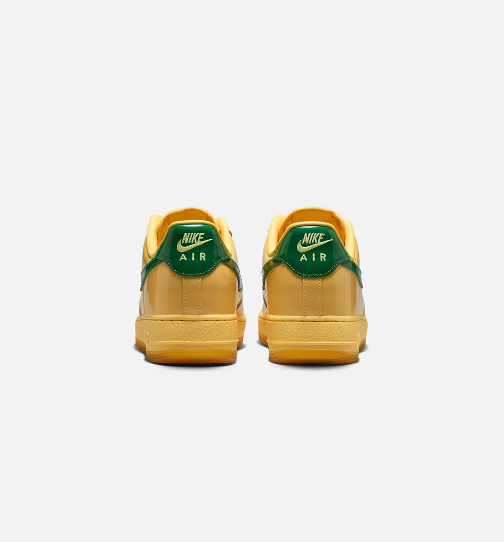 Air Force 1 Low Topaz Gold and Light Laser Orange Mens Lifestyle Shoe Topaz Gold Pine Green Light Laser orange Midas Gold