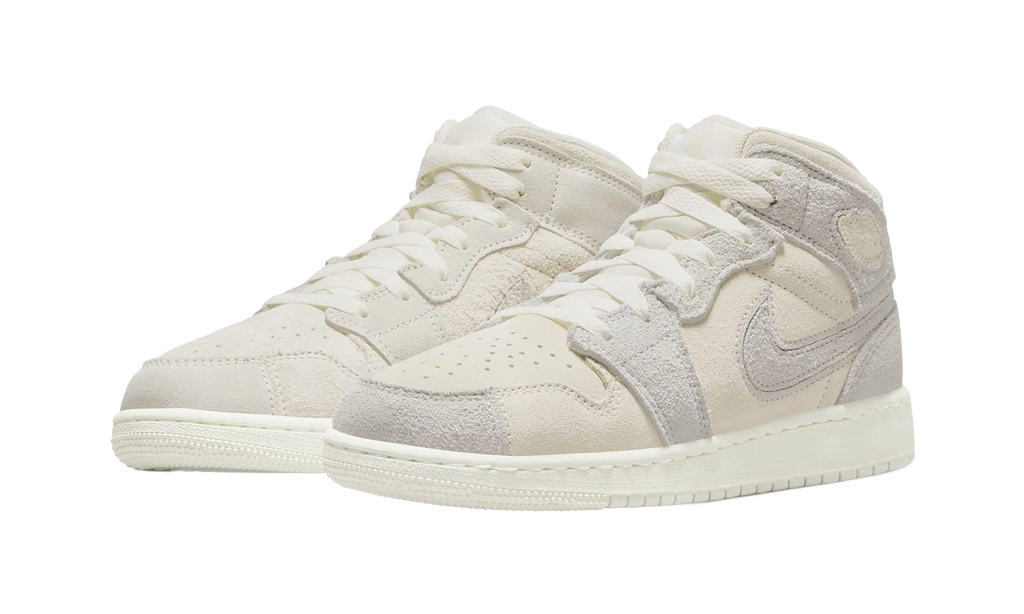 Jordan 1 Mid SE GS "Craft Pale Ivory" FN7449 100