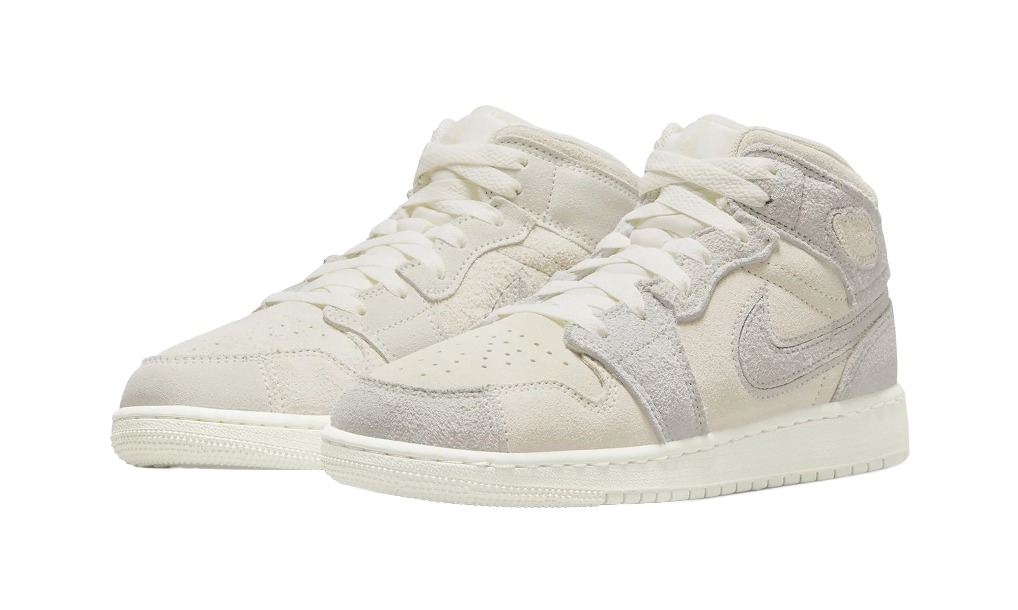 Jordan 1 Mid SE GS "Craft Pale Ivory" FN7449 100