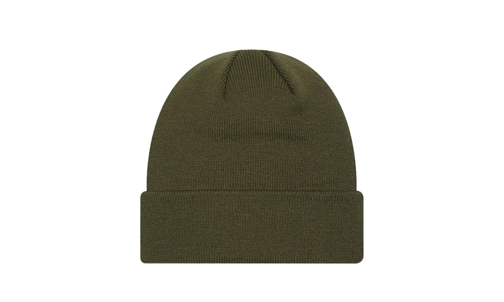 Basic Green Cuff Knit Beanie "Green" 60487128