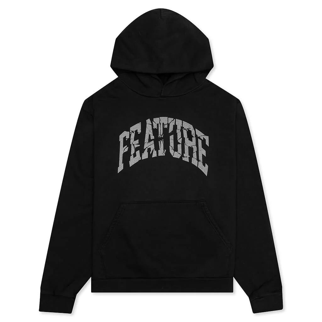 Shattered Hoodie Black