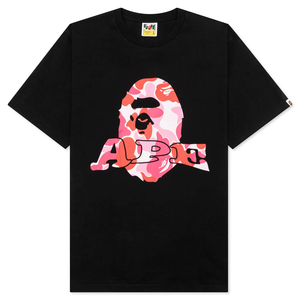 Abc Camo Ape Head Relaxed Fit Tee Black