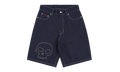 Skull Denim Jorts "Zero - Blue" P26SPZ007-RAW