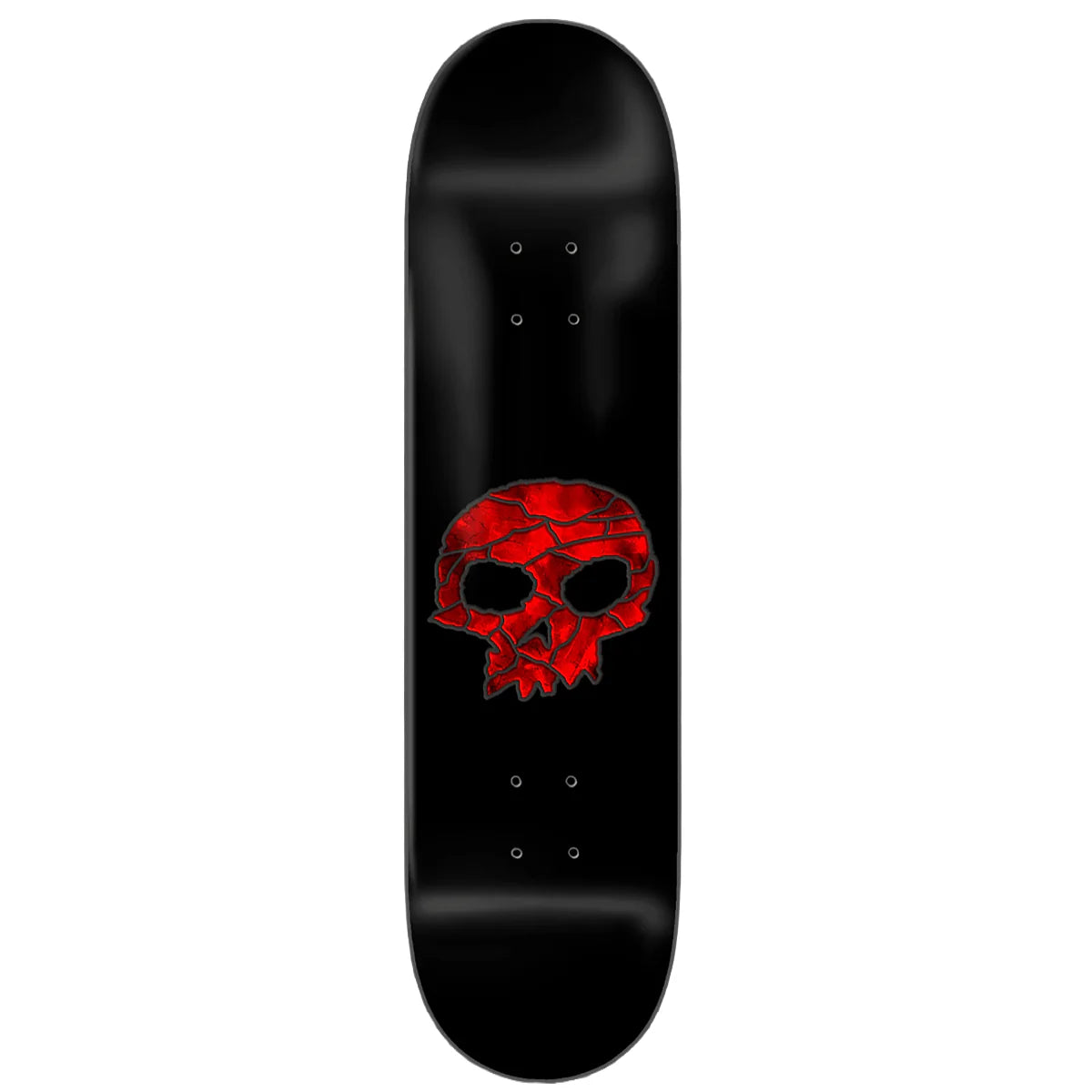 Zero Stained Glass Single Skull Red