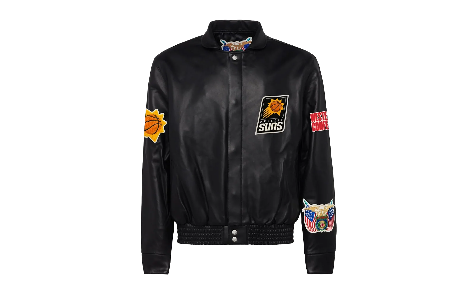 Full Leather Jacket "Phoenix Suns" NBA 104UN