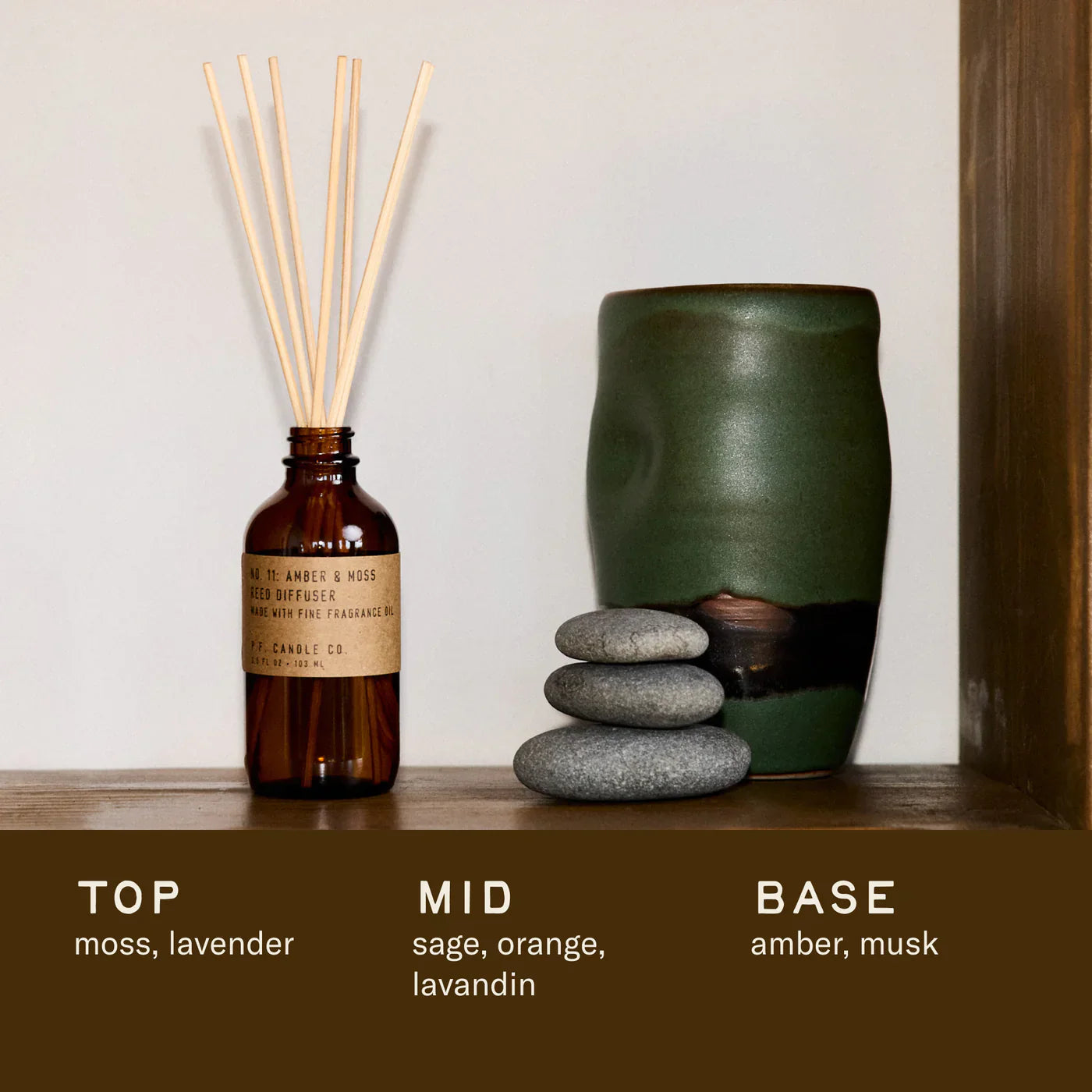 Amber & Moss– Reed Diffuser