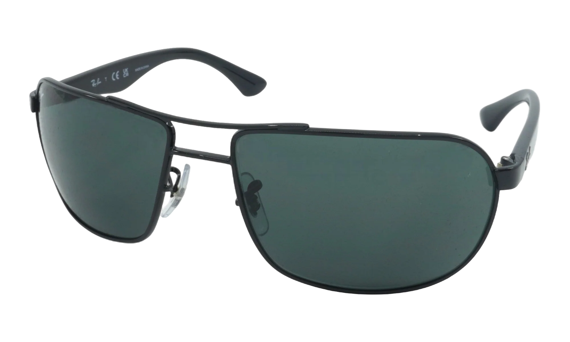 Rectangle Sunglasses "Black" RB3492-002-62
