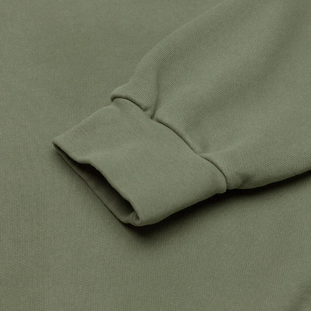 Choir Hoodie Oil Green