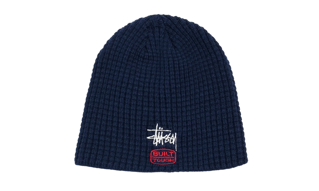 WAFFLE BUILT TOUGH SKULLCAP "Navy" STUS355