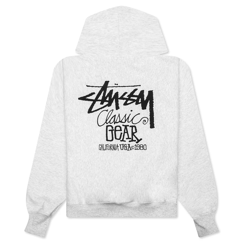 Classic Gear Hoodie Ash Heather