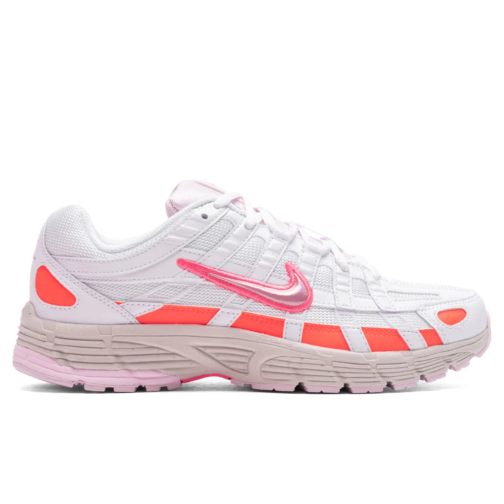 Women's P - 6000 - White/Digital Pink/Hyper Crimson