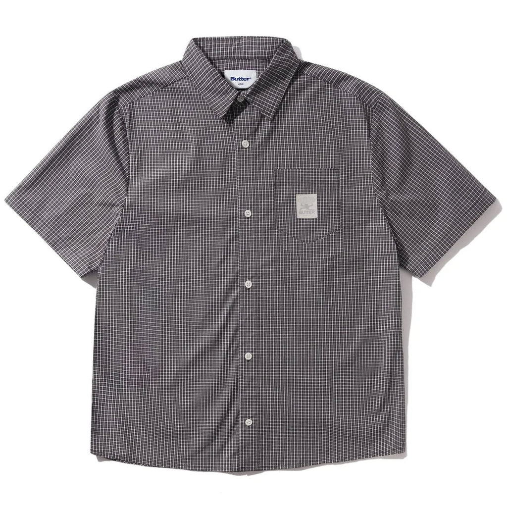 Butter Goods Equipment Shirt Black Grey