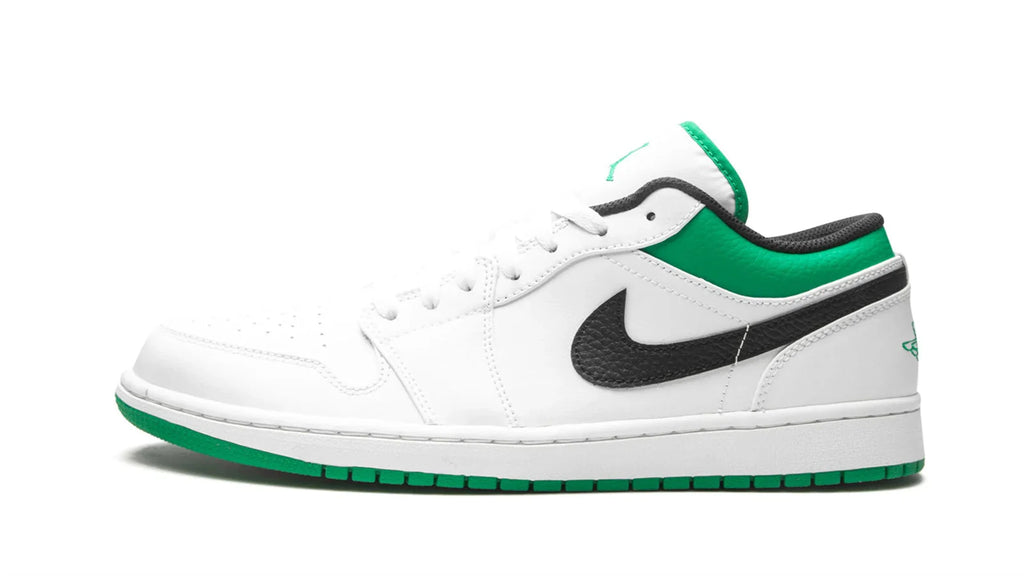 Air Jordan 1 Low White Lucky Green