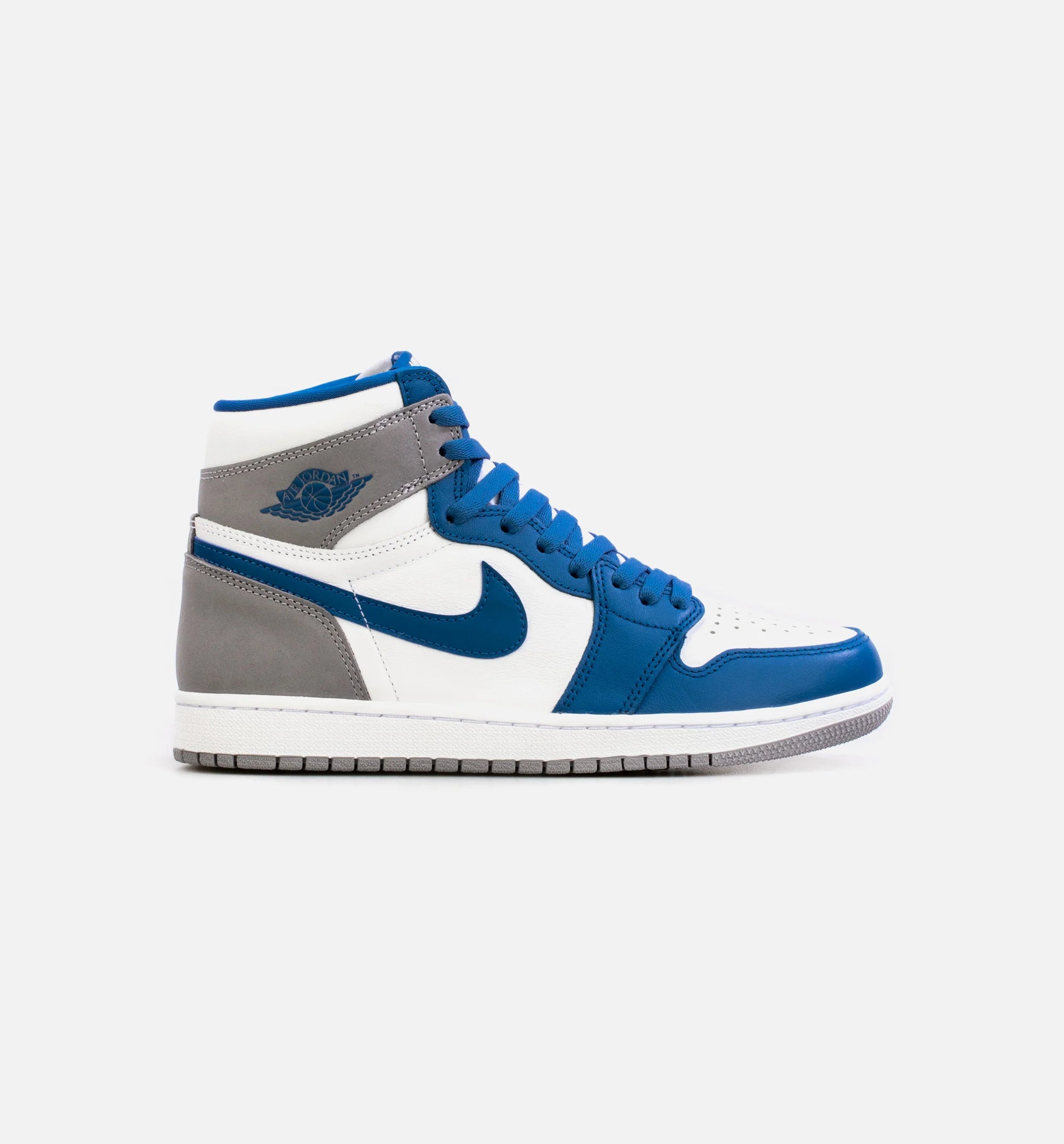 Air Jordan 1 High OG True Blue Mens Lifestyle Shoe Blue White Free Shipping