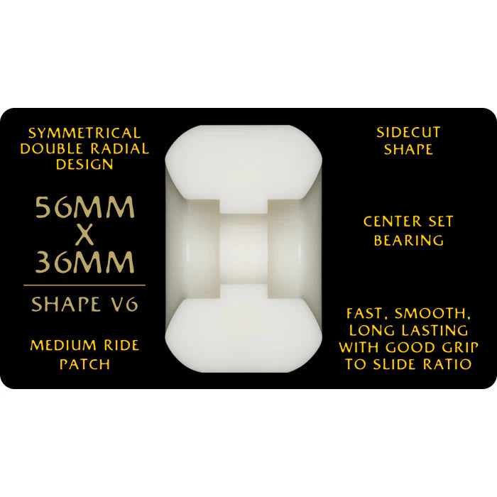 Powell Mike Vallely Pro V6 Dragons 56mm x 36mm 95A