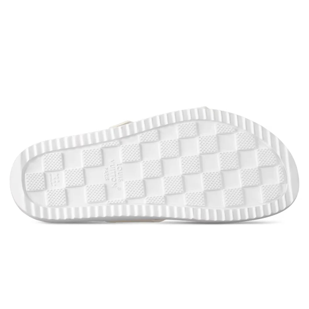 LV Venice Mule White
