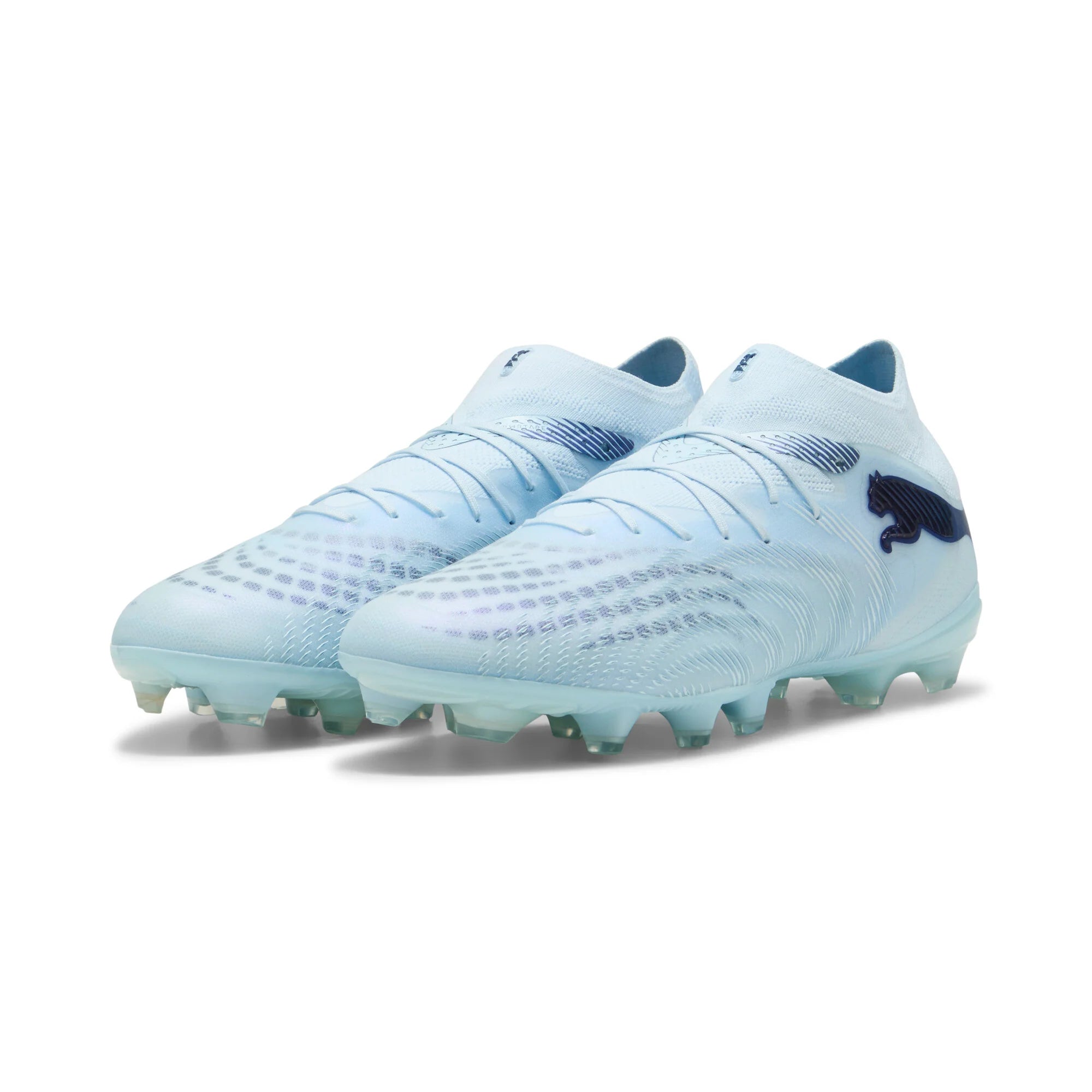 PUMA Future 9 Pro FG AG Firm Ground Artificial Ground Mens Soccer Cleats Icy Blue